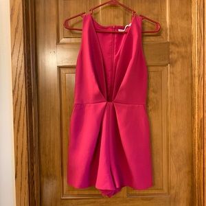 Finders keepers pink cocktail romper